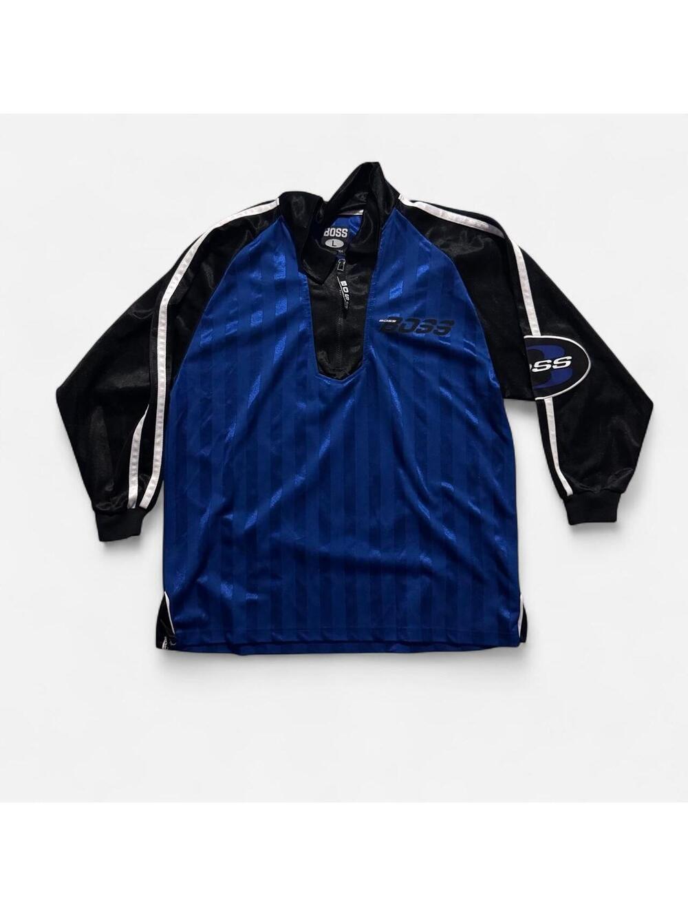 Hugo Boss Men's Blue and Navy Jersey